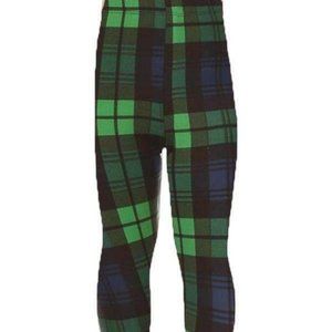 The Jolly Plaid Kids Leggings